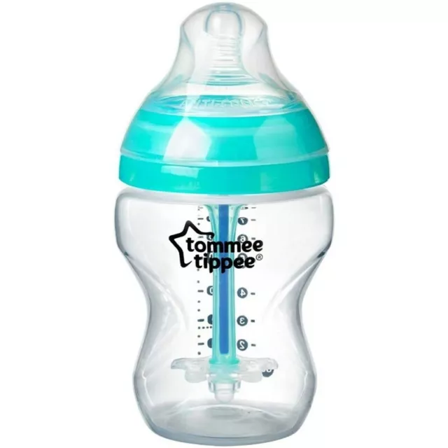 TOMMEE TIPPEE Advanced anti-colic - Baby bottle 260 ml - Blue