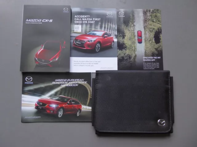 Genuine Mazda Cx-5 2017-2020 Handbook Owners Manual Audio Navi Wallet 11.2018 #2