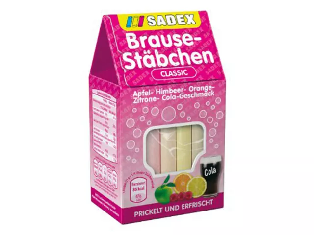 Sadex Brause Bacchette Classic Mela Arancione Lampone Limone Cola