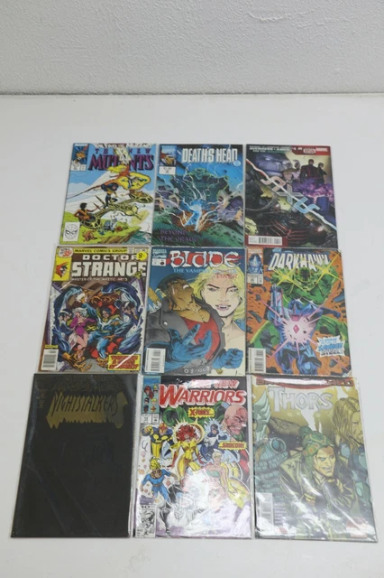 Marvel Comics Lot Of 9
