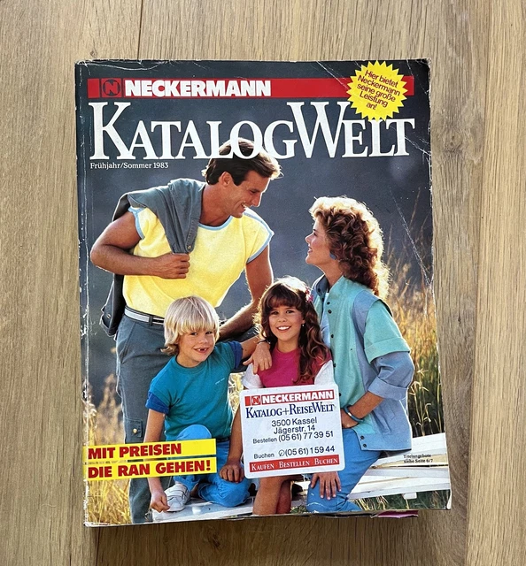 NECKERMANN KATALOG FRÜHJAHR / Sommer 1983 Versandhauskatalog 80er ...