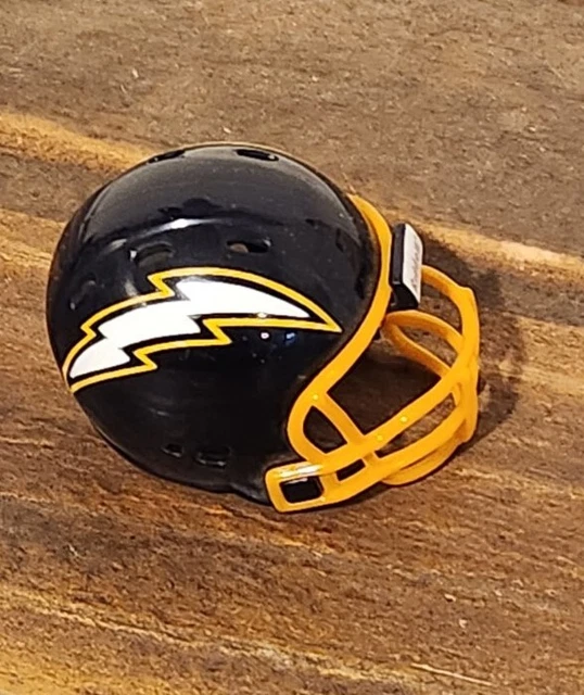 Riddell 2013 NFL San Diego Chargers Micro Pocket Football 2" Helmet Set Break