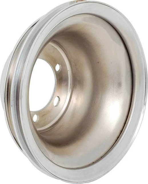 Mopar La / B / Rb / Hemi Engine With Power Steering Chrome Double Groove