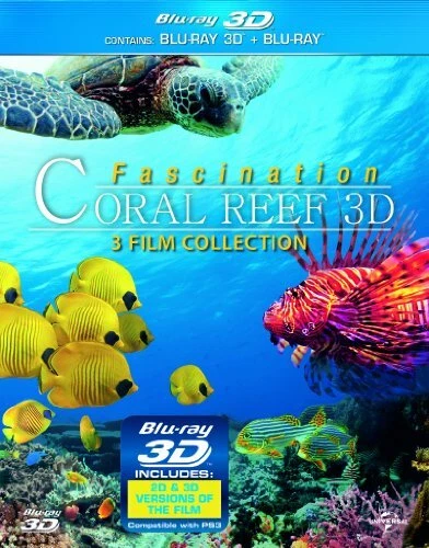 FASCINATION CORAL REEF 3D - 3 Film Collection [Blu-ray