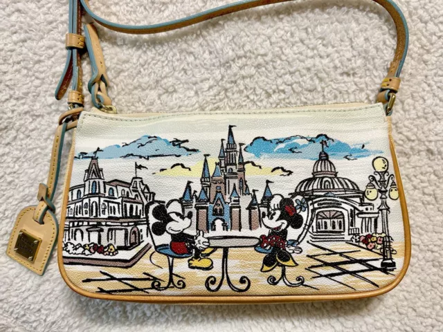 Dooney & Bourke Disney World Mickey Minnie Castle Crossbody Purse