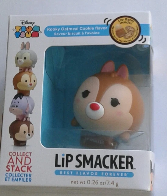 Disney Tsum Tsum Lip Smackers Dale "Kookie Oatmeal Cookie" Flavored Lip Balm....