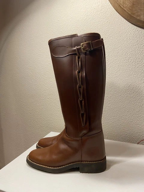 Bottes D'équitation Buttero Artisanales - Taille 41, Cuir, Neuves - Fabriqué En Italie