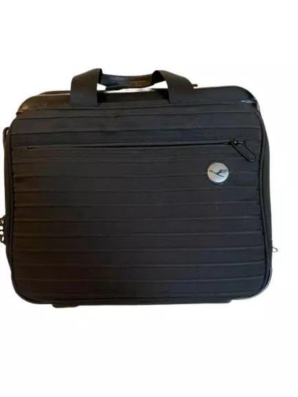 Rimowa Lufthansa Bolero Notebook Case Black Carry-on Briefcase Used