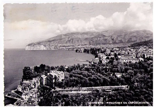 Cartolina Campania - Napoli - Sorrento 10.840 - Panorama Da Capodimonte