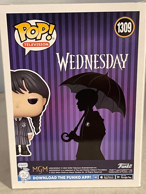 Funko Pop Television Netflix Wednesday Addams Vinyl Figure-New 2