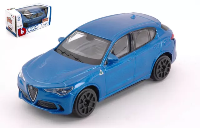 Modellino auto Burago  ALFA ROMEO STELVIO modellismo statico diecast scala 1:43