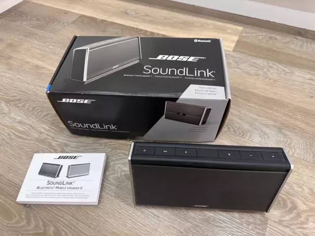 Bose SoundLink II Bluetooth Speaker - boxed, excellent condition