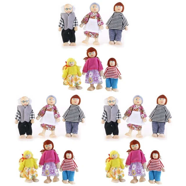3 COUNT DOLLS House Furniture and Accessories Toys for Parentchild £27