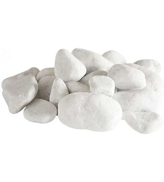 Set 24 pz pietre decorative sassi bianchi per camino a bioetanolo accessori per
