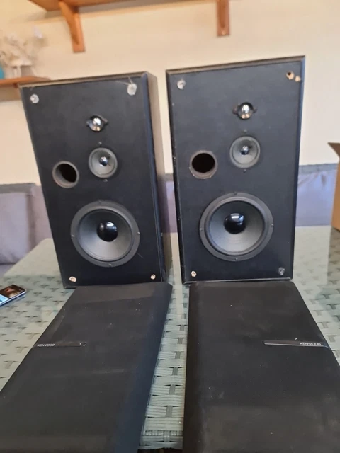 Paire D'Enceintes Acoustiques KENWOOD LS-26 - 70W RMS - Vintage Années 80/90