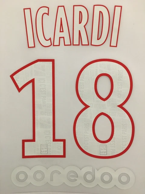 Flocage Officiel - Paris Saint-Germain, Icardi, 2019/2020, Home/Fourth