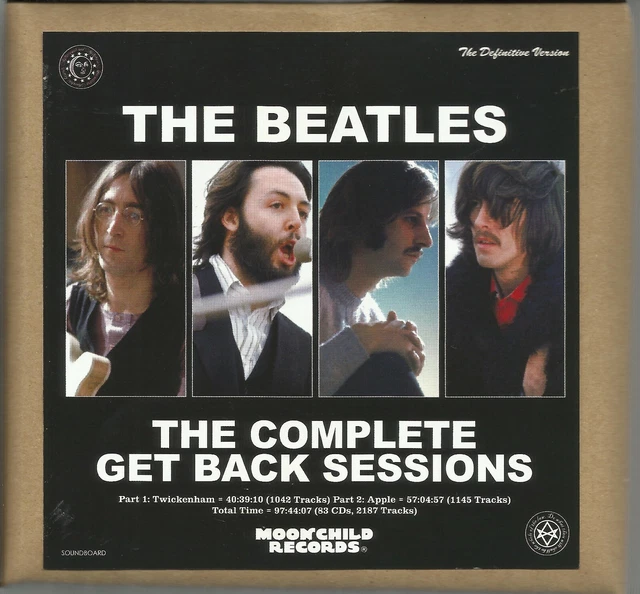 洋楽 BEATLES COMPLETE GET BACK SESSIONS 83CD The Beatles – The Beatles The Complete Get Back Sessions