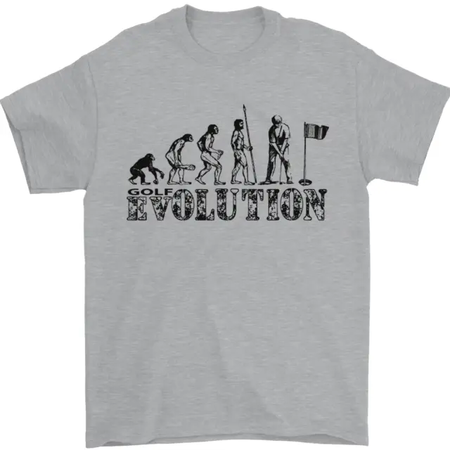 Evolution of a Golfer Funny Golf Golfing Mens T-Shirt 100% Cotton
