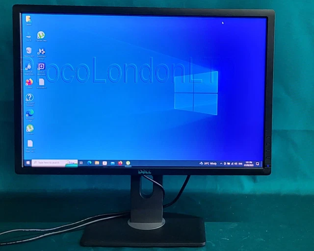 Dell U2412mb 24" Widescreen Ultra Sharp Led Backlit Monitor VGA DVI-D DP USB HD