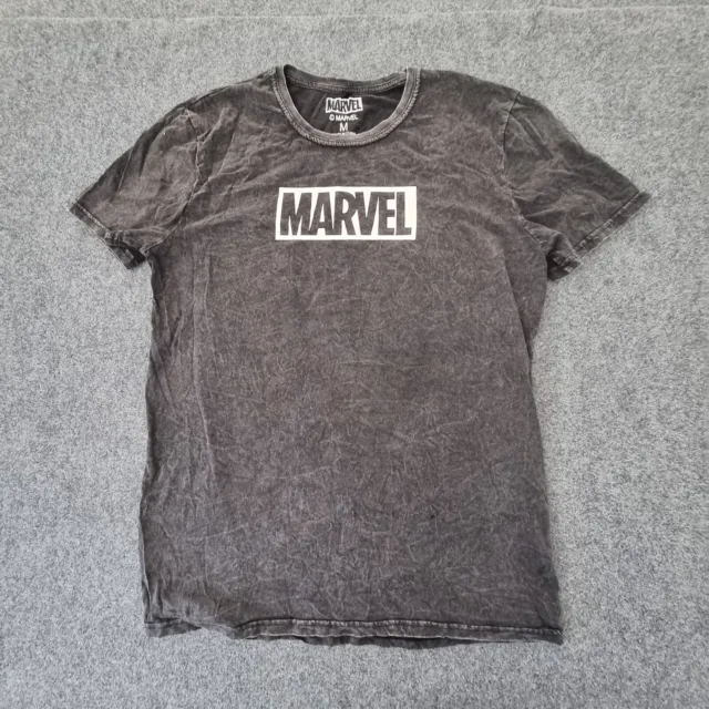 Avengers Shirt Mens MEDIUM grey modern comics Marvel T Shirt gamer Size M