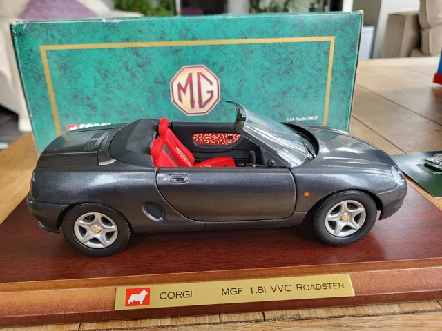 1:18 Scale Corgi MG Roadster Grey Model Sports Car Toy Wooden Plinth Display UK • £149.99 (1) 1:18 Scale Corgi MG Roadster Grey Model Sports Car Toy Wooden Plinth Display UK • £149.99 (1)