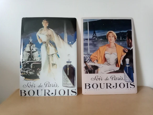 Ancienne Boite A Poudre Soir De Paris Rachel Bourjois