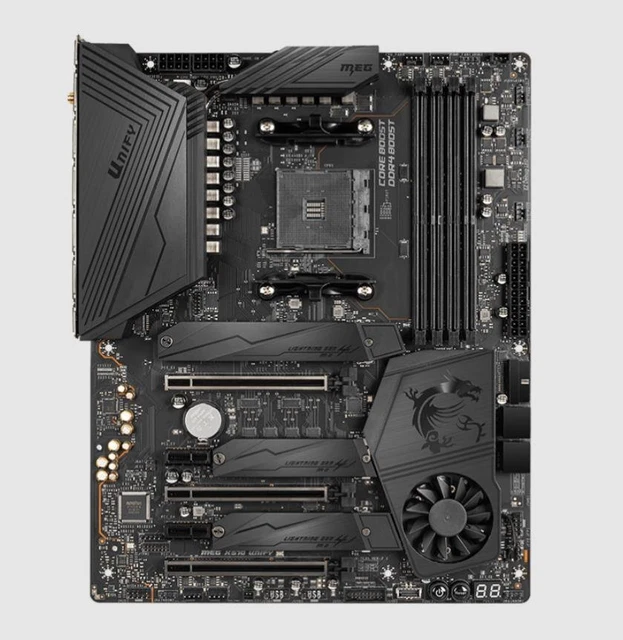 MSI MEG X570 Unify Motherboard Amd Socket Am4 Atx Memory Up To 128G