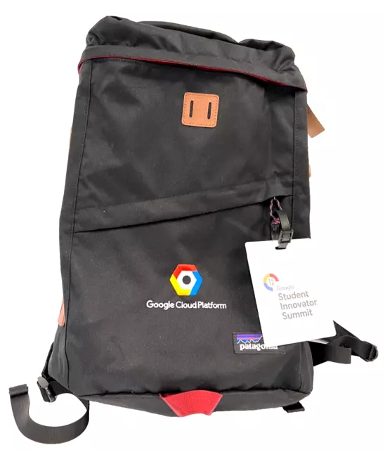 Patagonia x Google Toromiro Pack 22L Black 100% Polyester Laptop Backpack, PROMO 3