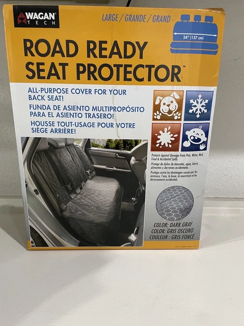 Road Ready Heavy Duty Car Seat Protector Dogs, Animals, Tools etc. New open box