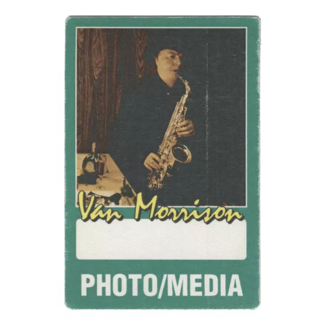 Van Morrison 1995 Days Like This concert tour Photo Backstage Pass