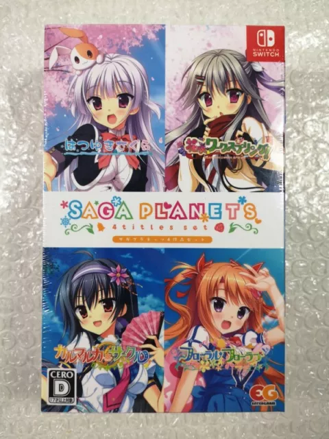 Saga Planets 4 Work Set Switch Japan New