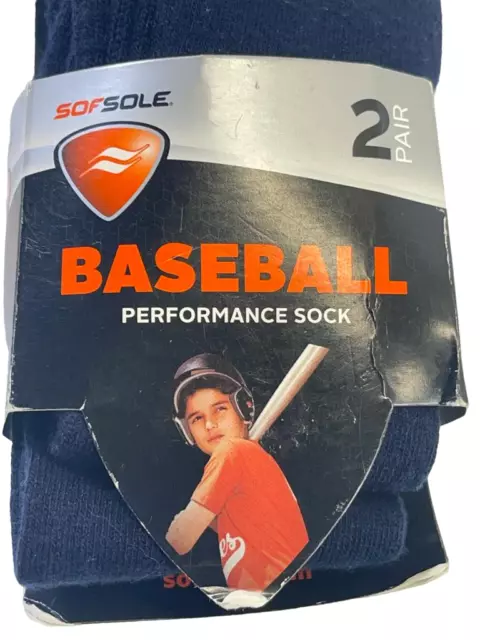 Sofsole Hommes / Jeunes Baseball Over The Calf Équipe Athletic Performance Sock 2
