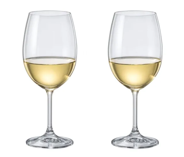 Bohemia Crystal Crystalex Wine glasses 350ml Lara PACK OF 2