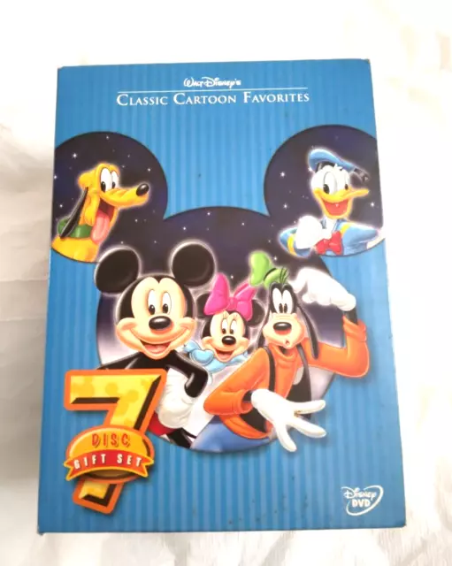 Walt Disney Classic Cartoon Favorites 7 Disc Gift Set