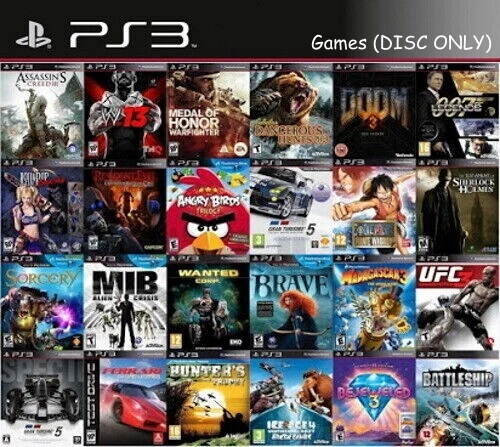 PlayStation 3 (PS3) DISC ONLY Game/s Free Postage Up to 25% Discount