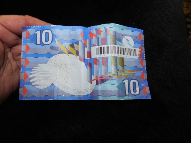 Collectable Netherland Bank Note 10 Tien Gulden 1011719205 Circulated