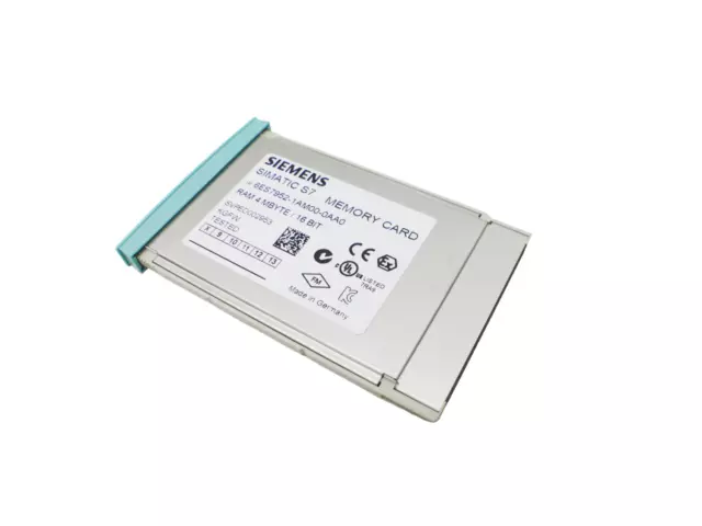 SIEMENS SIMATIC S7 6ES7952-1AM00-0AA0 6ES7 952-1AM00-0AA0 E-Stand: 8 -used-