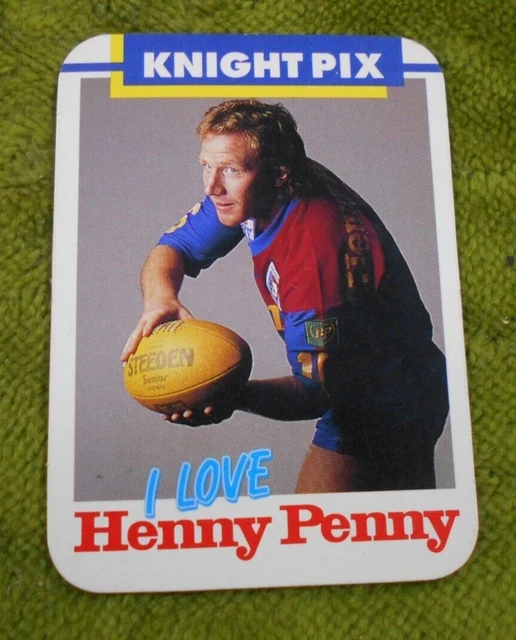 Henny Penny Newcastle Knights Rugby League Card Tony