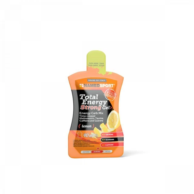 Gel NAMEDSPORT Total Energy Strong Limone