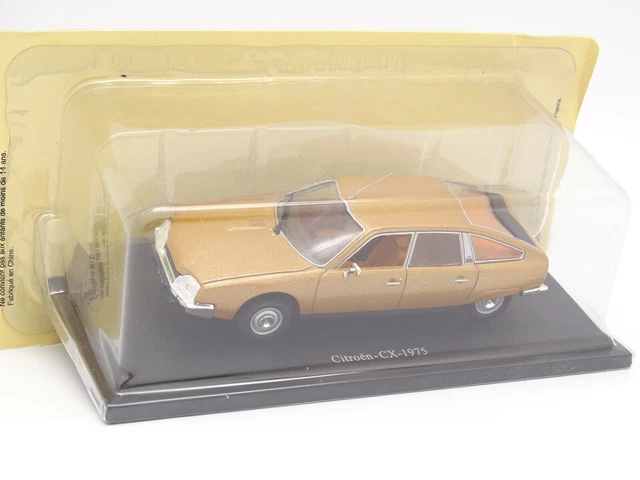 Universal Hobbies UH Presse 1/43 - Citroen CX 1975 Or Métal