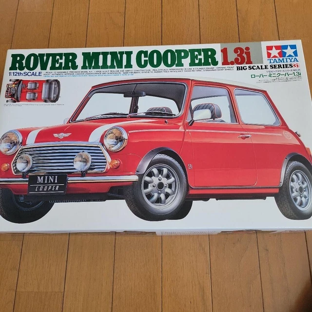 ROVER MINI COOPER 1.3i Big Scale Series 1/12 TAMIYA Plastic Model Kit ...