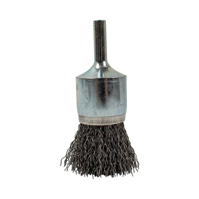 72737 1-Inch X .012 X 1/4-Inch Hex Shank, Coarse Wire Crimp End Brush
