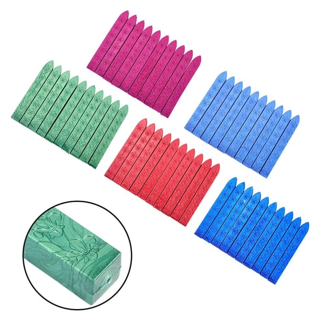 Sellado Enchufe Cera Stick 9 1.1 1.1CM Brilliant Blue-Pine Verde