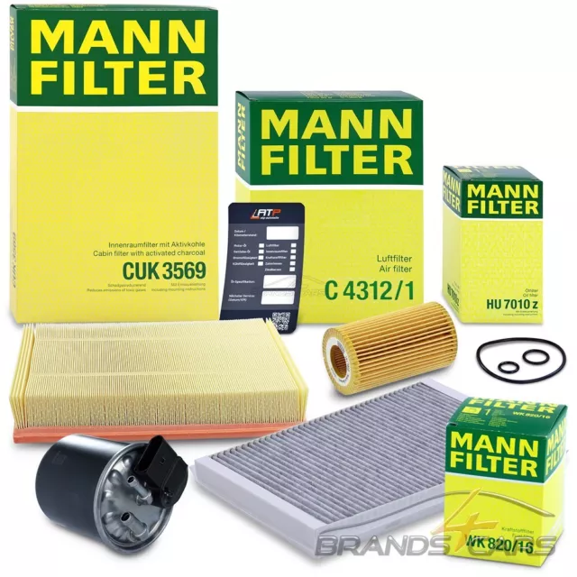 Mann-Filter Inspektionspaket Filtersatz B Für Mercedes Sprinter 3-T 906