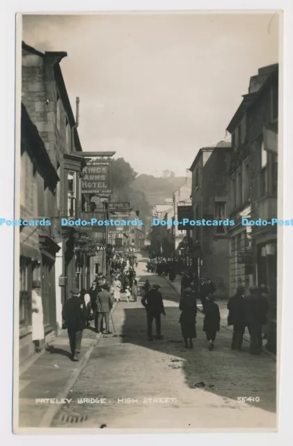 C024029 Pateley Bridge. High Street. Photochrom. RP