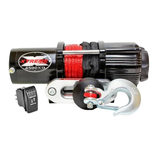 4500Lb Xtreme Winch 14-24 Polaris Rzr/Rzr 4/General 900/1000/Turbo Rxr Razor Hd 2