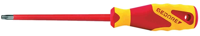 Tournevis Torx T45 GEDORE VDE 2163 – Isolé 1000V, Lame 150mm, Sécurité Garantie