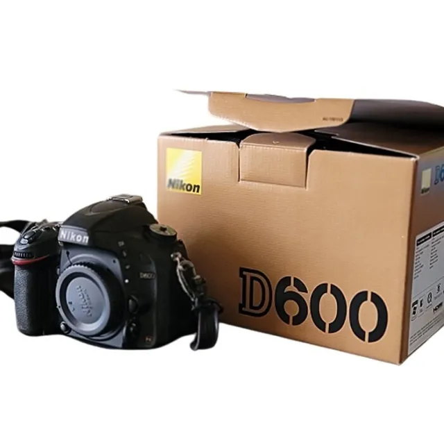 Nikon D600 24.3 MP Digital Full Frame SLR Camera - Black (Body Only)