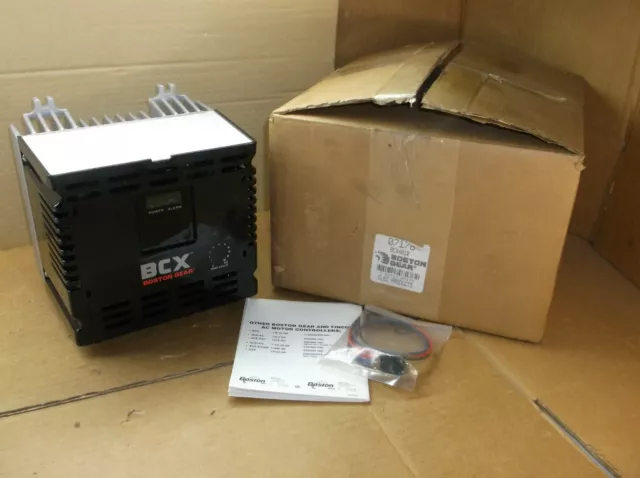 BCX4010 Boston Gear Neuf en Boîte Nidec AC Lecteur Onduleur Vfd Moteur Speed De