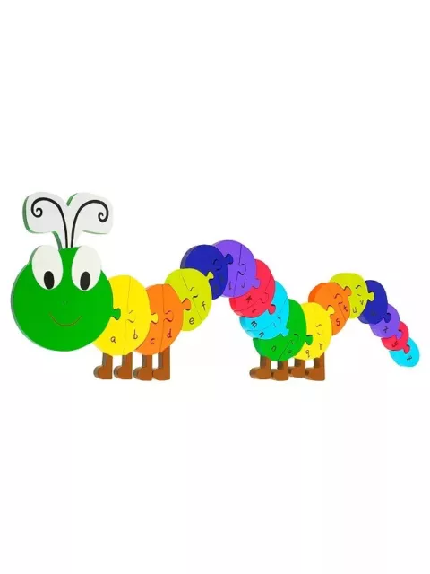 Caterpillar Puzzle by Orange Tree Toys Children's Wooden Toy **CLEARANCE SALE**